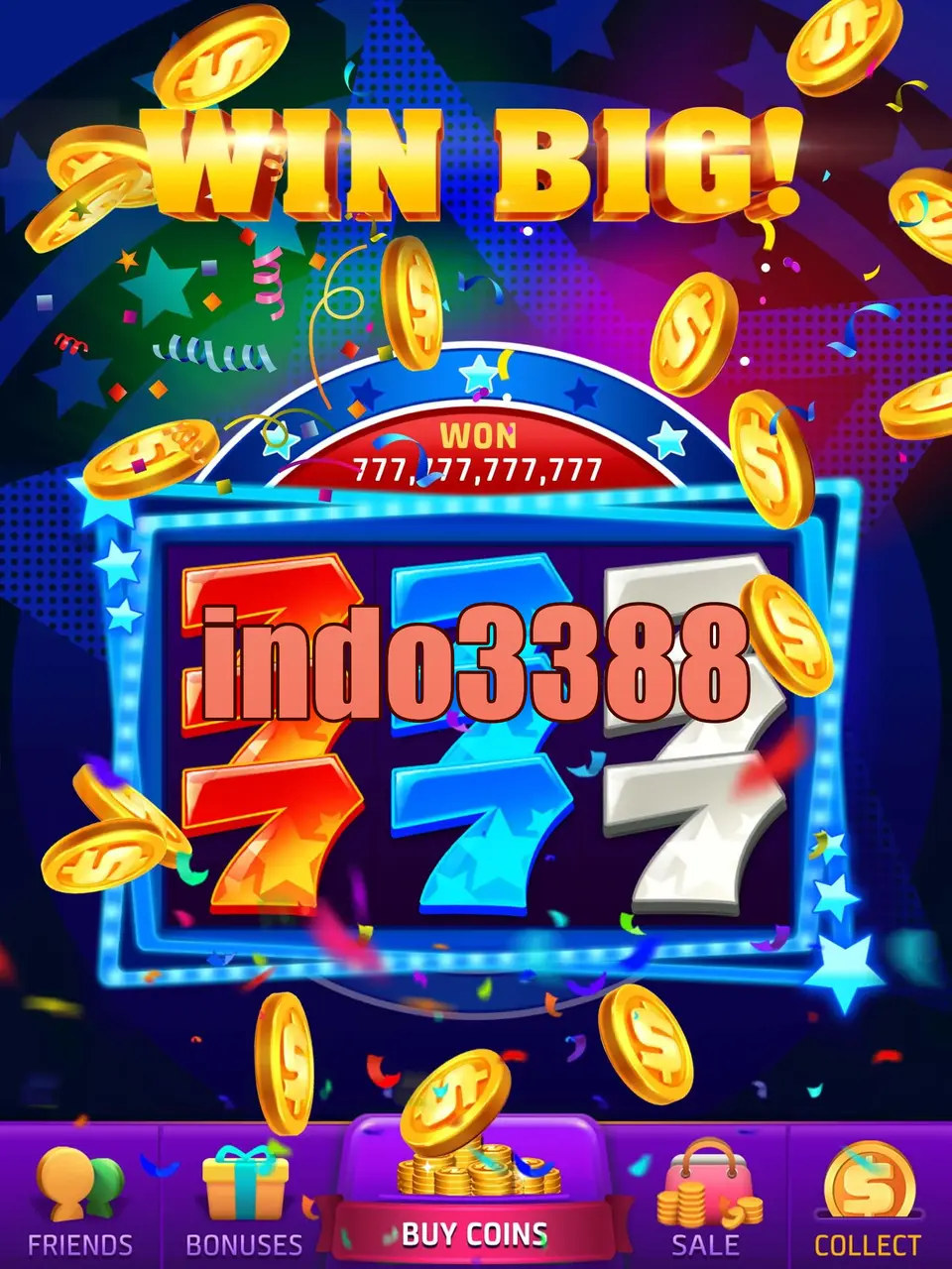 indo3388 Tangkapan Layar - APK Resmi